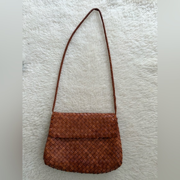 Loeffler Randall Woven Leather Cross-body Bag - Picture 2 of 3